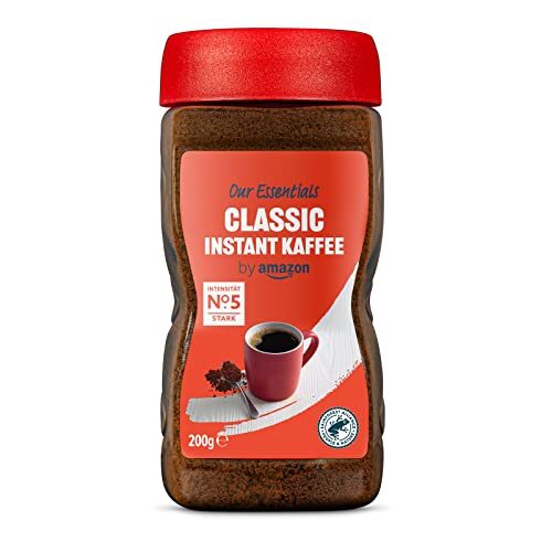 Classic Instant Kaffee, Dunkle Röstung, 200g, 1er-Pack – Rainforest Alliance-Zertifizierung