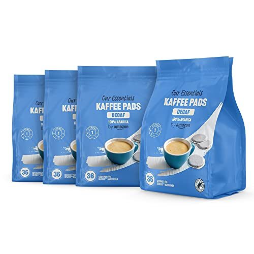 Kaffeepads Decaf 100% Arabica, Geeignet für Senseo Maschinen, Lichte Röstung, 36 Stück