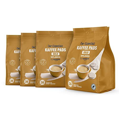 Kaffeepads Gold 100% Arabica, Geeignet für Senseo Maschinen, lichte Röstung